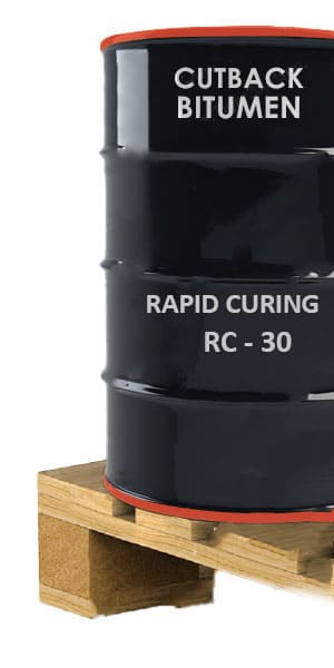 Rapid curing cutback bitumen RC-30