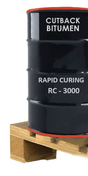 Rapid curing cutback bitumen RC-3000
