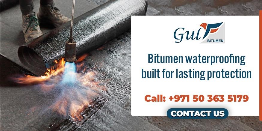 Contact us for bitumen for waterproofing solutions built for lasting protection