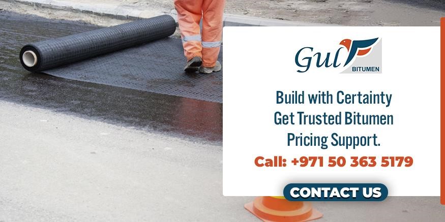 Contact us to get trusted support on bitumen price in dubai