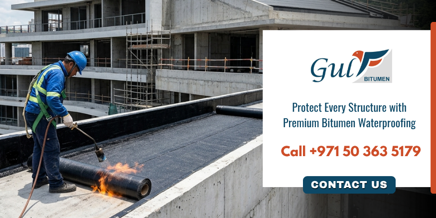 Contact Gulf Bitumen team for premium cold emulsion and waterproofing consultation