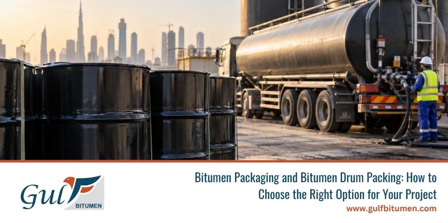 Choose the right Bitumen for your project with Gulf Bitumen