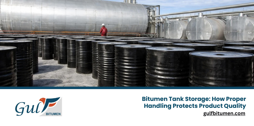 Know how and why Gulf Bitumen prioritises Bitumen Tank storage